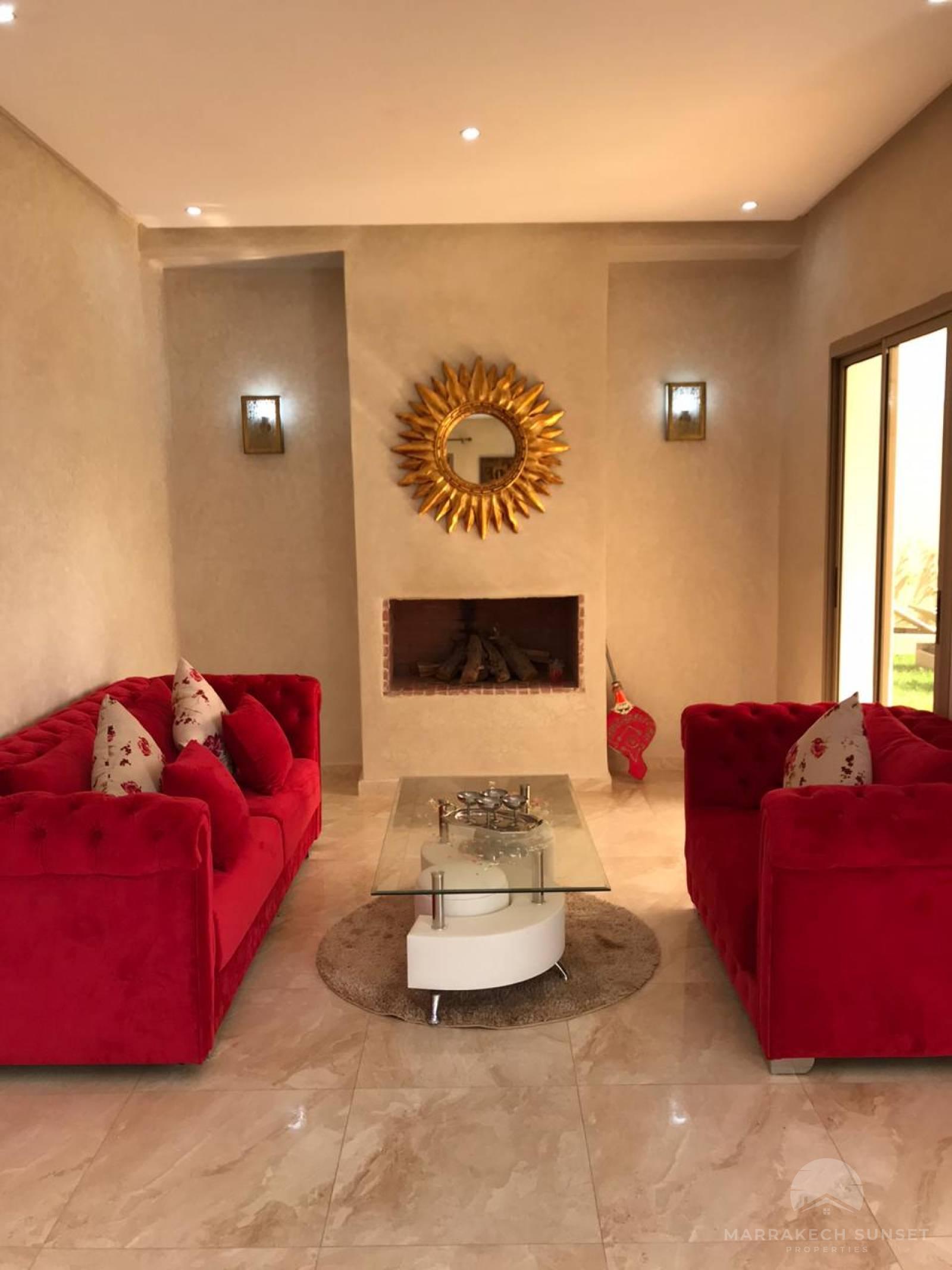 Villa de luxe à vendre à Marrakech proche du Golf de Fairmont Royal Palm Marrakech