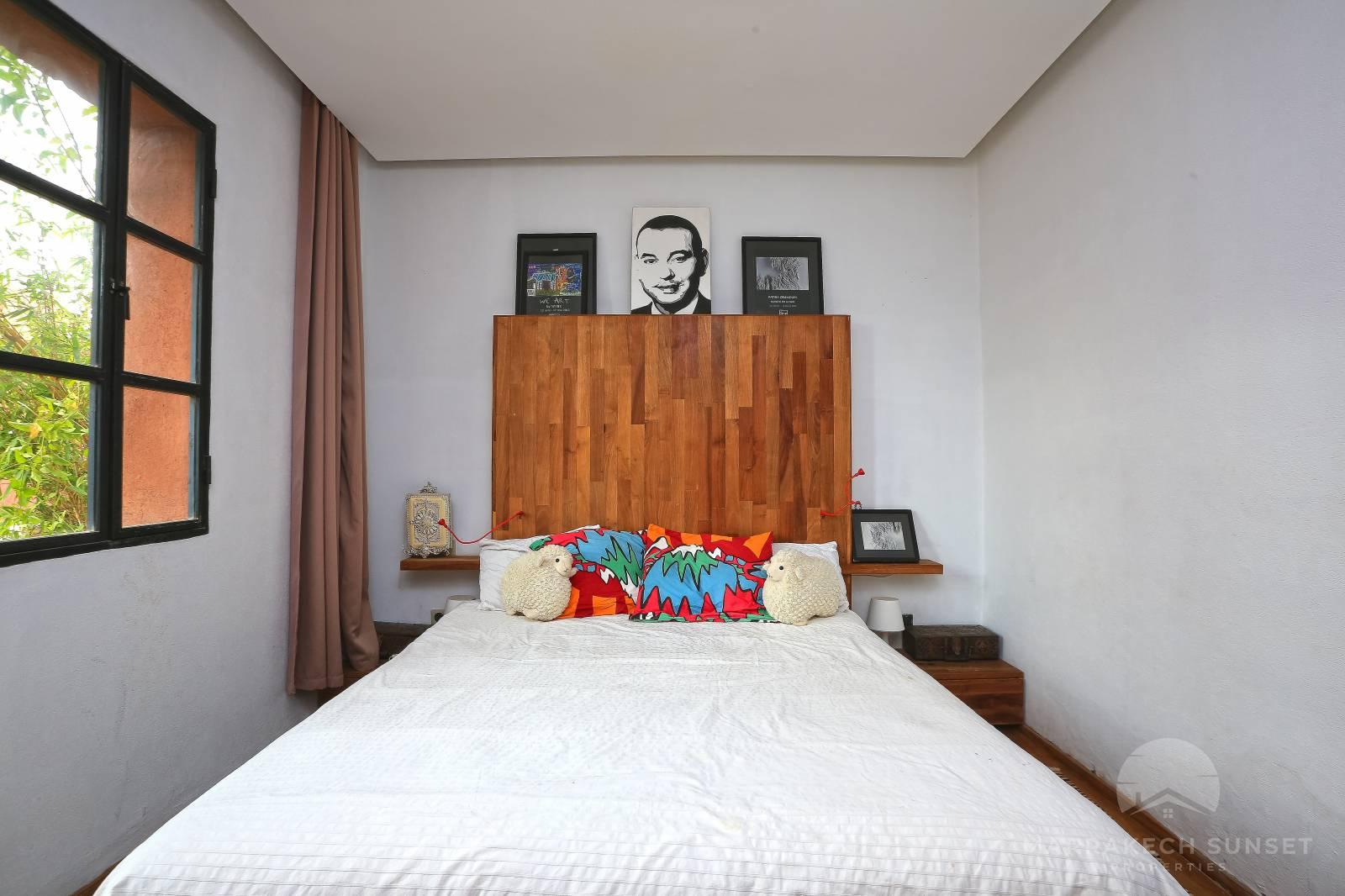 Superbe villa de luxe moderniste à vendre Marrakech dans la Palmeraie