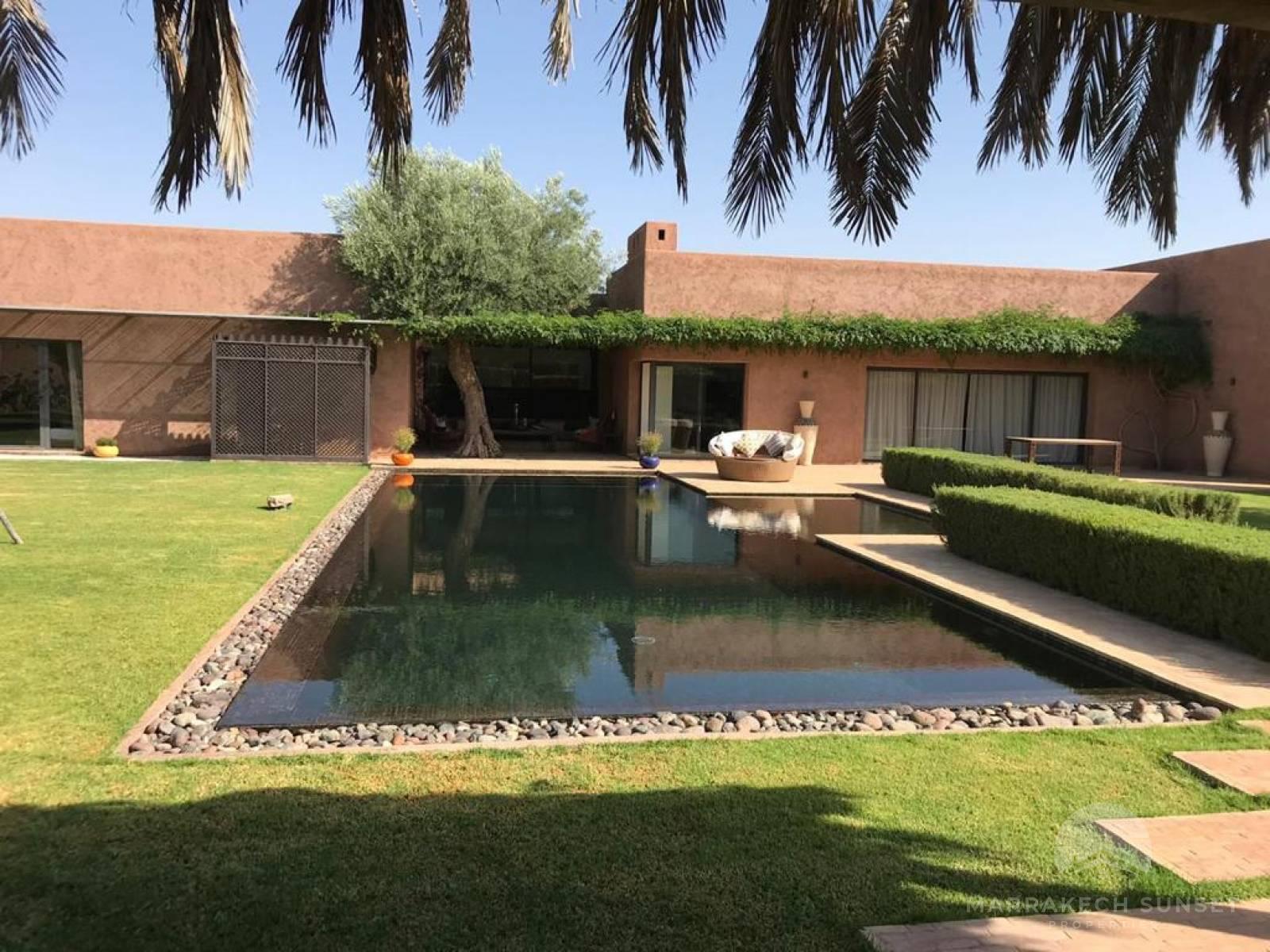Luxury Villa for sale Marrakech in one of the most prestigious residential & golf complex in Marrakech