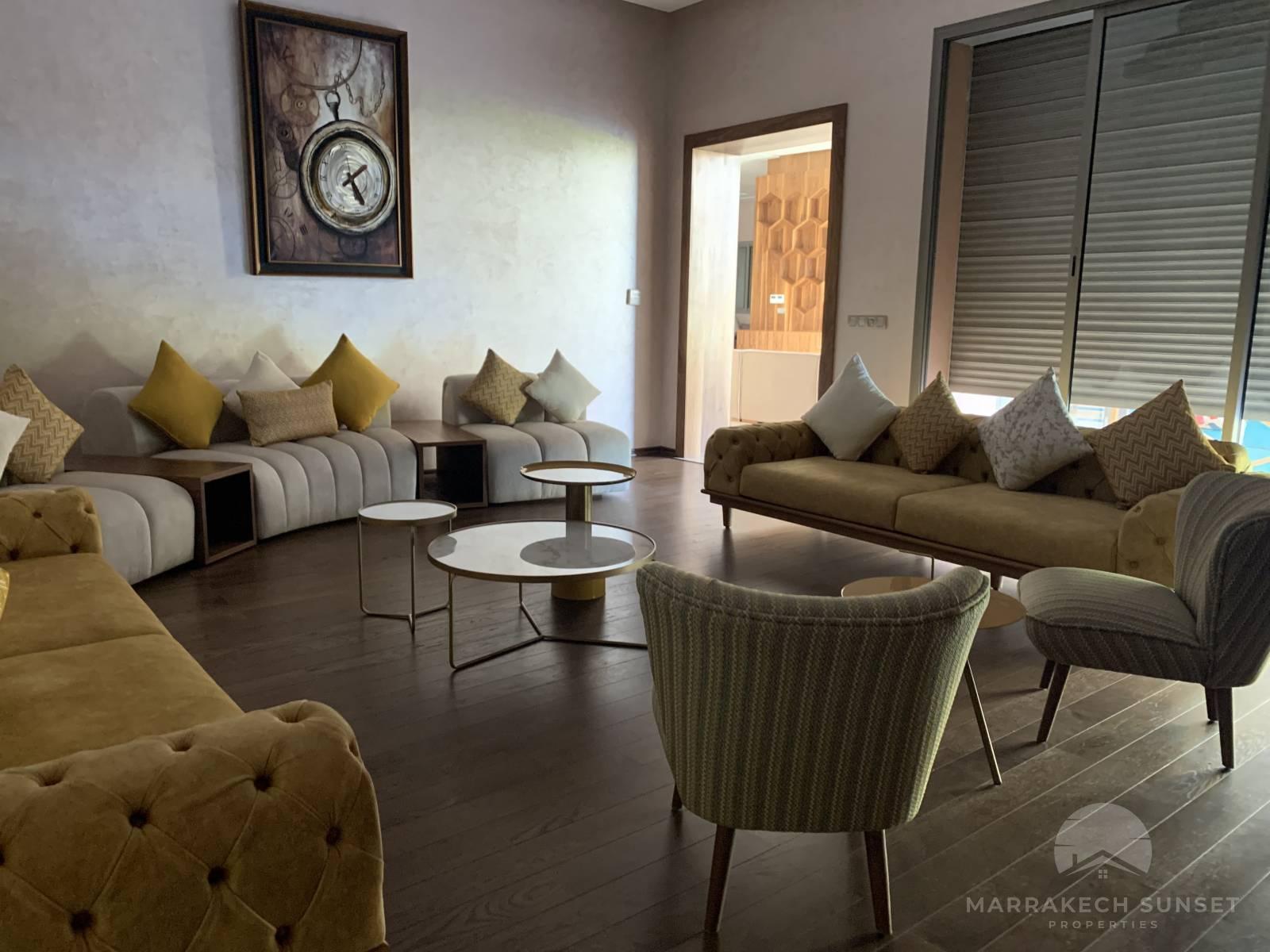 Spacious Luxury Villa with Moroccan Charm and Contemporary Elegance in Prestigious Golf Resort – Marrakech